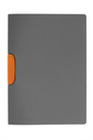 Durable Duraswing - Gray - Orange - Plastic,Polypropylene (PP) - 30 sheets - A4 - Fixation clip