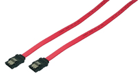 LogiLink SATA 0.3m - 0,3 m - SATA II - Männlich/Männlich - Rot - Gerade - Gerade