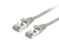 Equip Cat.6 S/FTP Patch Cable - 1.0m  - Gray - 1 m - Cat6 - S/FTP (S-STP) - RJ-45 - RJ-45