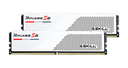 G.Skill Ripjaws S5 / F5-5600J3636D32GX2-RS5W - 64 GB - 2 x 32 GB - DDR5 - 5600 MHz - 288-pin DIMM - White