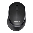 Logitech M330 SILENT PLUS - Right-hand - Optical - RF Wireless - 1000 DPI - Black