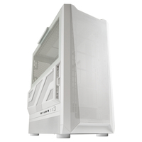 LC-Power Gaming 900W - Midi Tower - PC - White - ATX - EATX - micro ATX - Mini-ITX - Metal - Plastic - Tempered glass - Gaming