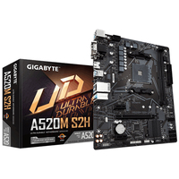 Gigabyte A520M S2H - AMD - Socket AM4 - 3rd Generation AMD Ryzen™ 3 - DDR4-SDRAM - 64 GB - DIMM