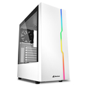 Sharkoon RGB Slider - Midi Tower - PC - Weiß - ATX - micro ATX - Mini-ITX - Gaming - Multi