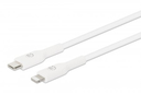 Manhattan 394529 - Weiß - USB C - Lightning - 2 m - Männlich - Männlich