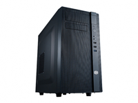 Cooler Master N200 - Mini Tower - PC - Black - micro ATX - Mini-ITX - Plastic - Steel - Home/Office