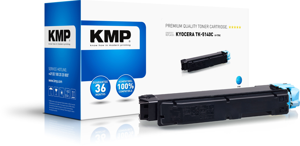 KMP K-T75C - 5000 pages - Cyan - 1 pc(s)