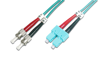 DIGITUS Fiber Optic Multimode Patch Cord, OM 3, ST / SC