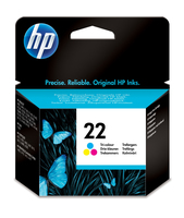 HP DeskJet 22 - Tintenpatrone Original - Cyan, Magenta, Yellow - 5 ml