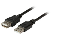 EFB Elektronik K5248SW.1V2 - 1 m - USB A - USB A - USB 2.0 - 480 Mbit/s - Black