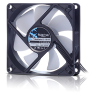 Fractal Design Silent Series R3 80 mm - Fan - 8 cm - 1600 RPM - 18.1 dB - 20.2 cfm - Black - White