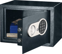 Rieffel HGS-16E - Freestanding safe - Black - Electronic - 16 L - Metal - 1 shelves