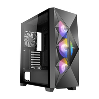 Antec DF800 FLUX - Midi Tower - PC - Black - ATX - micro ATX - Mini-ITX - Plastic - Steel - Gaming