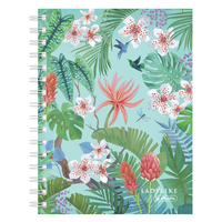 Herlitz Ladylike Jungle - Muster - Grün - Mehrfarbig - A5 - 100 Blätter - Kariertes Papier - Erwachsener