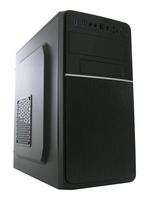 LC-Power 2015MB - Micro Tower - PC - Black - ATX - Metal - Home/Office