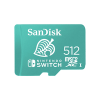 SanDisk SDSQXAO-512G-GNCZN - 512 GB - MicroSDXC - UHS-I - 100 MB/s - 90 MB/s - Grün