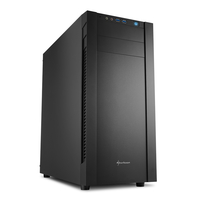 Sharkoon S25-V - Midi Tower - PC - Schwarz - ATX - micro ATX - Mini-ITX - Metall - 16,7 cm