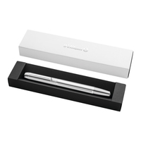 Pelikan Pura P40 - Silver - Cartridge filling system - Aluminium - Stainless steel - Fine - Ambidextrous