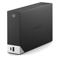 Seagate One Touch HUB - 10000 GB - 3.2 Gen 1 (3.1 Gen 1) - Black - Grey