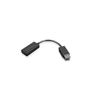 Lenovo 4X90R61023 - 0,225 m - DisplayPort - HDMI Typ A (Standard) - Männlich - Weiblich - Gerade