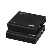 LogiLink HD0030 - AV transmitter & receiver - 70 m - Wired - 3D - Black