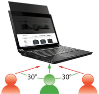 Mobilis 016225 - 31.8 cm (12.5") - 16:9 - Notebook - Frameless display privacy filter