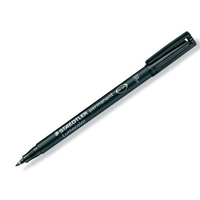 STAEDTLER 318-9 - Schwarz - Rundspitze - Schwarz - Polypropylen (PP) - Fein - 0,6 mm