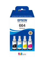 Epson 664 EcoTank - Black - Cyan - Magenta - Yellow - EcoTank L555 EcoTank L355 EcoTank ET-4500 EcoTank ET-2650 EcoTank ET-2600 EcoTank ET-2550 EcoTank... - 70 ml - 70 ml - Inkjet - Philippines