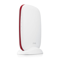 ZyXEL SCR50AXE-EU0101F - Wi-Fi 6 (802.11ax) - Tri-band (2.4 GHz / 5 GHz / 6 GHz) - Ethernet LAN - White - Tabletop router