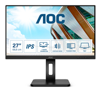 AOC P2 27P2Q - 68,6 cm (27 Zoll) - 1920 x 1080 Pixel - Full HD - LED - 4 ms - Schwarz