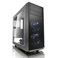 Fractal Design Focus G - Midi Tower - PC - Black - Grey - ATX - ITX - micro ATX - White - Case fans - Front