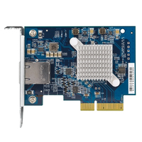 QNAP QXG-10G1T - Internal - Wired - PCI Express - Ethernet - 10000 Mbit/s - Blue