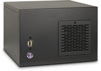 Inter-Tech S31B - Midi Tower - Server - Black - ITX - 12.5 cm - 16 cm