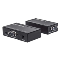 IC Intracom Videoextender VGA Cat5/Cat5e/Cat6 bis 300m schwarz - Kabel - Digital/Display/Video