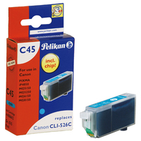 Pelikan C45 - 1 Stück(e) - Tintenpatrone Kompatibel - Cyan - 9 ml