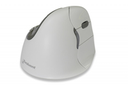 Bakker Evoluent4 Mouse White Bluetooth (Right Hand) - Right-hand - Optical - Bluetooth - 2600 DPI - Grey