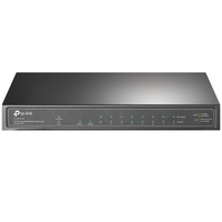 TP-LINK TL-SG1210P - Gigabit Ethernet (10/100/1000) - Power over Ethernet (PoE) - Wall mountable