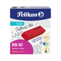 Pelikan RW 40 - Kunststoff - Rot - 20 mm - 57 mm - 8 mm - 40 Stück(e)