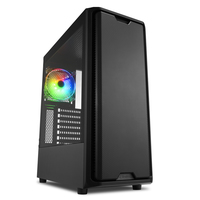 Sharkoon SK3 RGB - Midi Tower - PC - Schwarz - ATX - micro ATX - Mini-ITX - Multi - Taschenlüfter