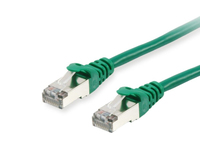Equip Cat.6 S/FTP Patch Cable - 1.0m  - Green - 1 m - Cat6 - S/FTP (S-STP) - RJ-45 - RJ-45