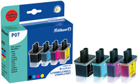 Pelikan 4 cartridges - Pigment-based ink - 4 pc(s) - Multi pack