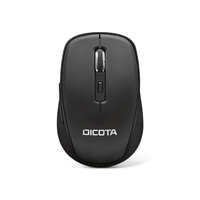 Dicota D31980 - Ambidextrous - Bluetooth - 1600 DPI - Black