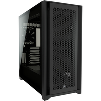 Corsair 5000D AIRFLOW - Midi Tower - PC - Schwarz - ATX - EATX - ITX - Kunststoff - Stahl - Gehärtetes Glas - Gaming