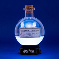 Fizz Creations Harry Potter Large Colour-Changing Potion Lamp - LED - 7 colours - Blue - Cyan - Green - Orange - Purple - Red - Yellow - Black - Transparent - Table lamp - Battery