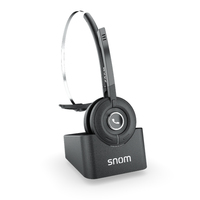 Snom A190 - Headset - Head-band - Office/Call center - Black - Monaural - Multi-key