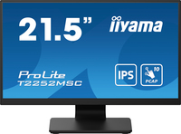 Iiyama 21.5" Bonded PCAP 10P Touch with Anti-Finger print coating 1920x1080 IPS-slim