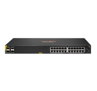 HPE a Hewlett Packard Enterprise company Aruba 6100 24G Class4 PoE 4SFP+ 370W - Managed - L3 - Gigabit Ethernet (10/100/1000) - Power over Ethernet (PoE) - Rack mounting - 1U