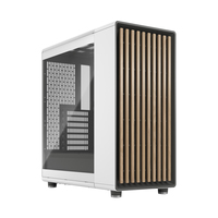 Fractal Design North - PC - Weiß - ATX - micro ATX - Mini-ITX - Stahl - Gehärtetes Glas - 17 cm - 35,5 cm