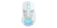 Cherry M4 RGB - Optical - RF Wireless - 19000 DPI - 1 ms - White