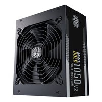 Cooler Master MWE Gold 1050 - V2 Full Modular - 1050 W - 90 - 264 V - 47 - 63 Hz - 6 - 13 A - Active - 120 W